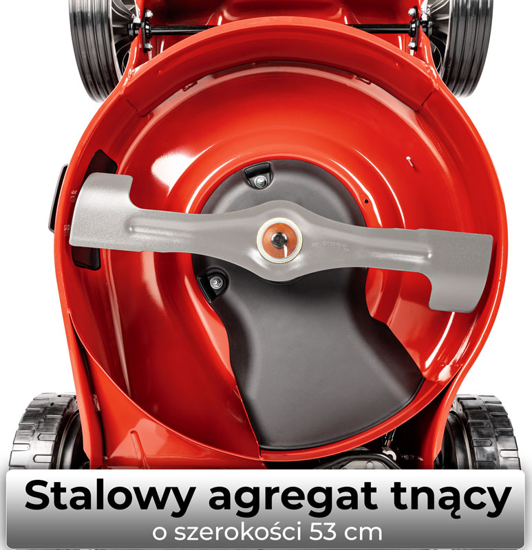 Agregat tnący 53 cm w kosiarce Weibang WB537SLC 3IN1